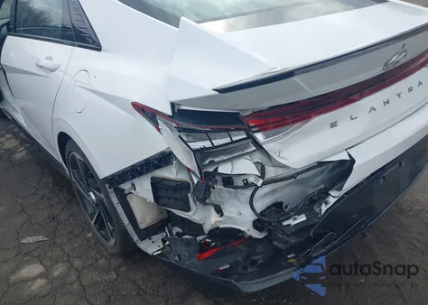 2023 Hyundai Elantra N Line z USA, uszkodzony, nr VIN KMHLR4AFXPU431201